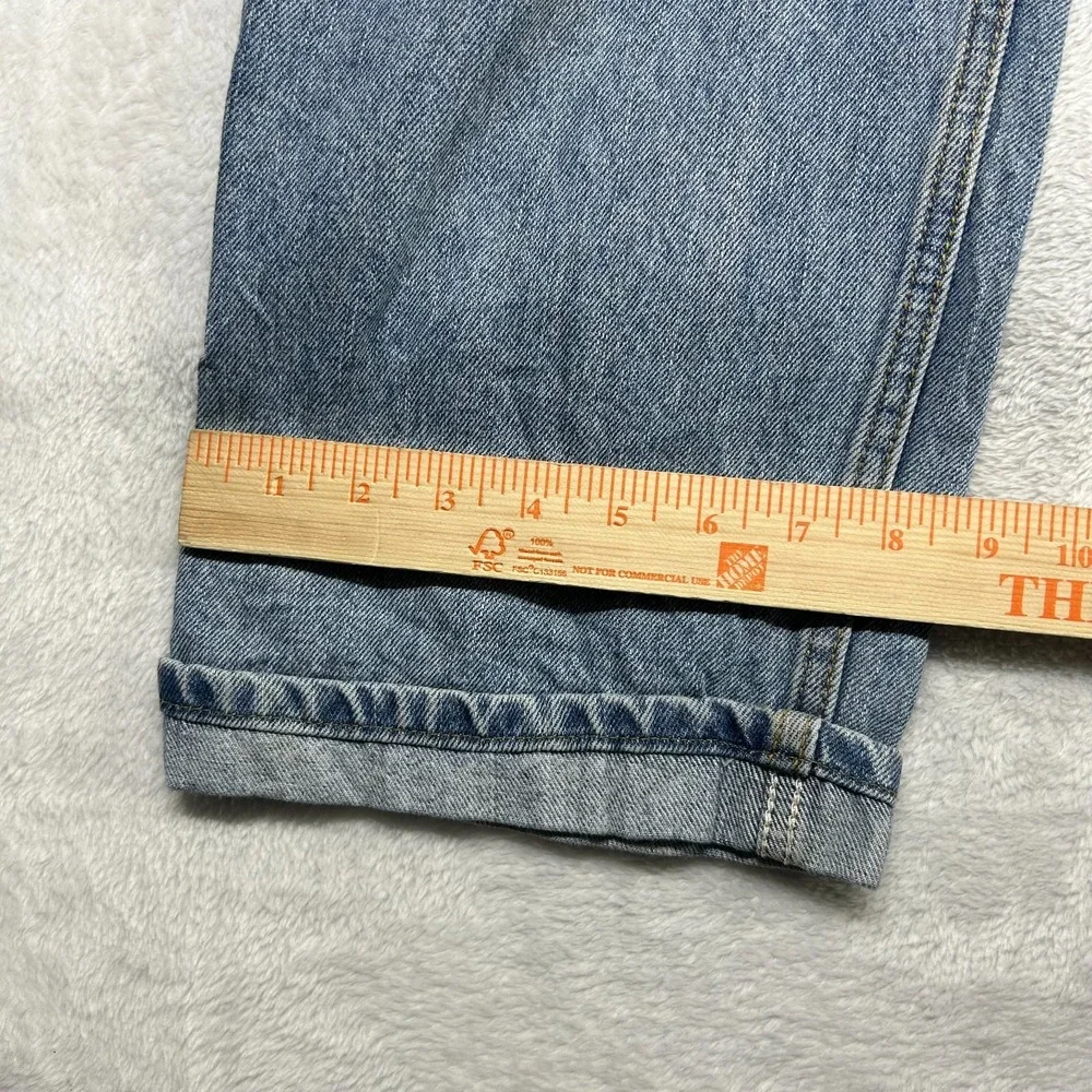 Levi's 505 Regular‎ Fit Jeans Men's Blue Denim Pockets Mid Rise Straight - 36X28